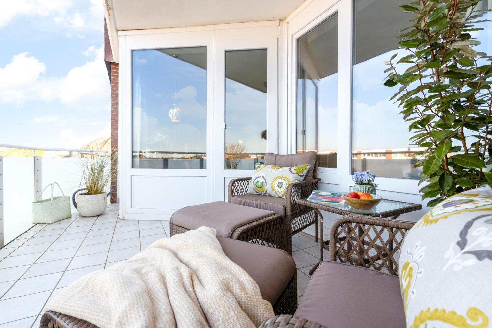 Neu! Ferienwohnung Sunset Loft Wohlfuehlatmospaehre Mit Weitblick In Westerland Sylt Dış mekan fotoğraf