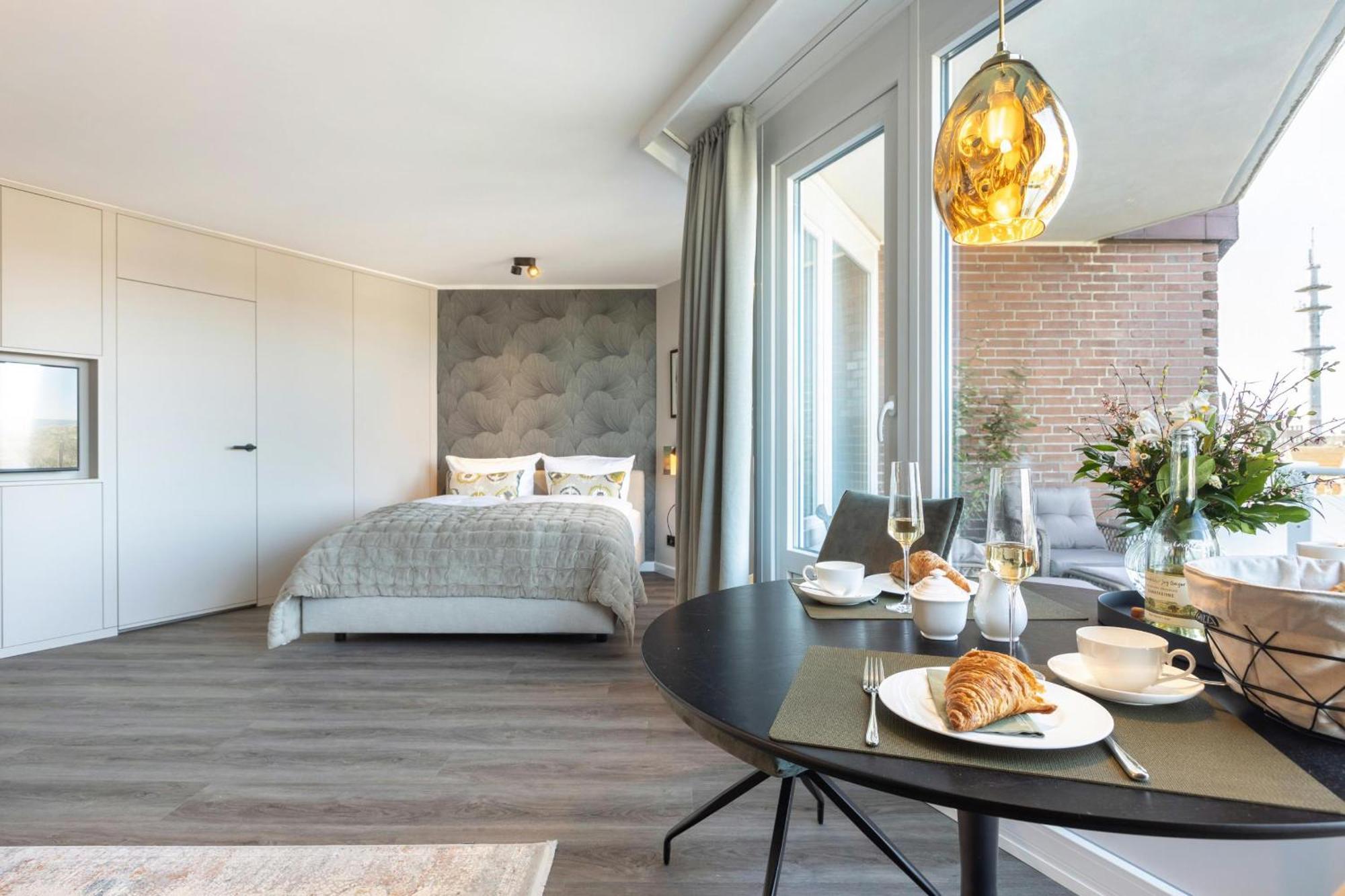 Neu! Ferienwohnung Sunset Loft Wohlfuehlatmospaehre Mit Weitblick In Westerland Sylt Dış mekan fotoğraf
